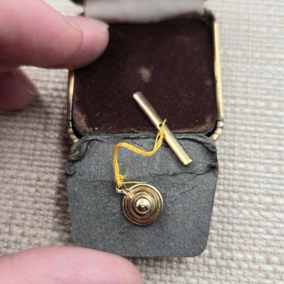 1970s Avon Brand Citation Classic Accent Tie Tack Vintage B843 - Picture 3 of 5